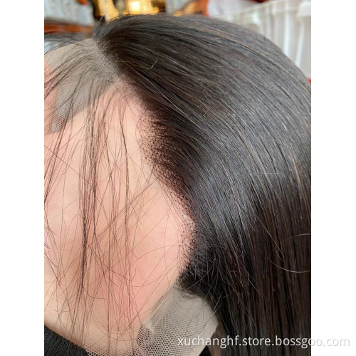 Bone Straight Brazilian Human Hair Lace Front Wig Remy HD lace Wigs Natural Human Hair Wigs For Black Women
